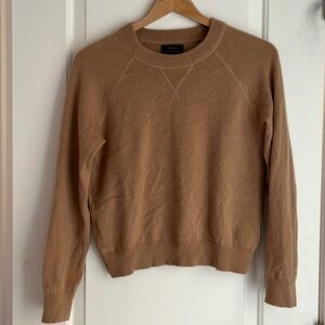 Quince Mongolian Shrunken Cashmere Sweatshirt